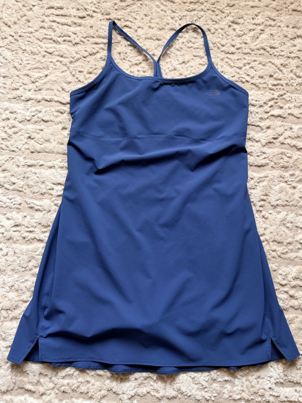 The North Face EA Arque Navy Blue Strappy Active Mini Hike Dress